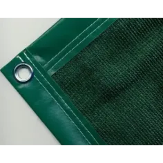 Telo fondo campo tennis con occhielli, tagliato su misura