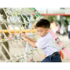 Rete per arrampicata annodata maglia 20 cm