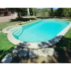 Rete anticaduta per piscine maglia 25 mm - colore verde